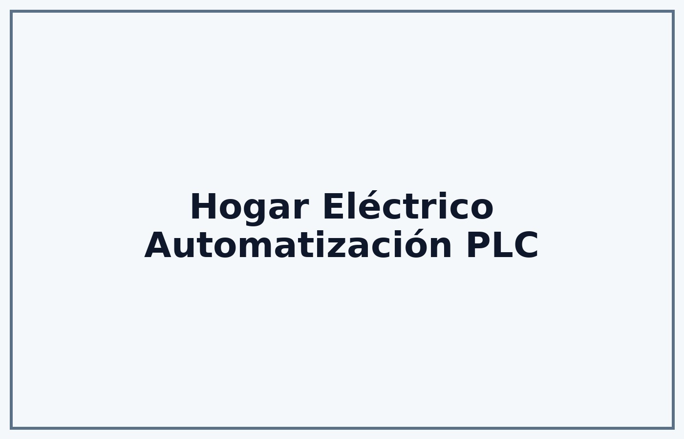 Automatización con PLC